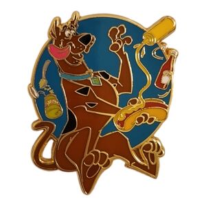Scooby-Doo Snacks Mystery Box Pin - Confirmed Scooby with Hot Dog